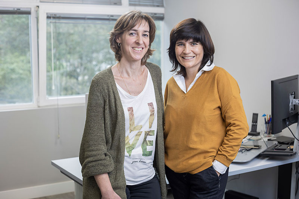 María Dominguez y Gemma Etxeberria